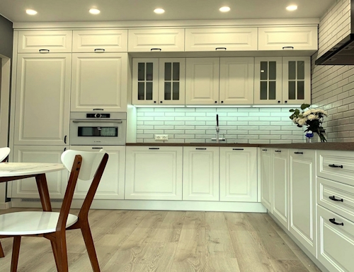 кухни с антрисолями в Кашире